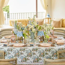 Lily Sand & Blue Napkins (Set of 4)
