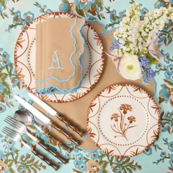 Lily Sand & Blue Placemats (Set of 4)