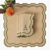 Lily Sand & Green Napkins (Set of 4)