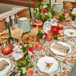 Lily Sand & Green Placemats (Set of 4)