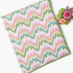 Magdalena Green & Pink Tablecloth