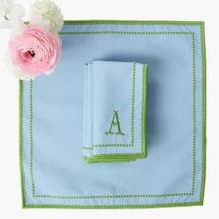 Mariana Blue & Green Napkins (Set of 4)