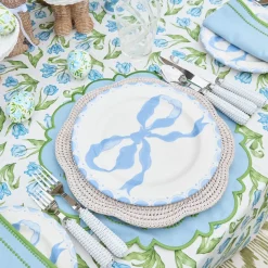 Mariana Blue & Green Placemats & Napkins (Set of 4)