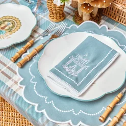 Mariana Duck Egg Placemats & Napkins (Set of 4)