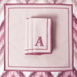 Mariana Pink Napkins (Set of 4)