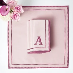 Mariana Pink Placemats & Napkins (Set of 4)
