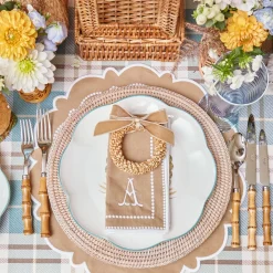 Mariana Sand Placemats & Napkins (Set of 4)