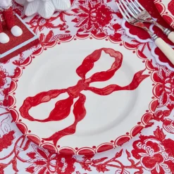 Marilyn Red Bow Dinner Plate