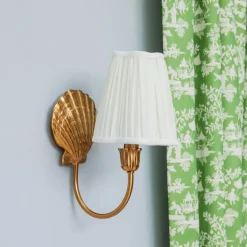 Marina Rechargeable Wall Light with Cream Shade (14cm)