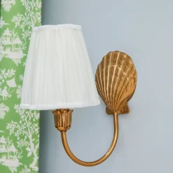 Marina Rechargeable Wall Light with Cream Shade (14cm)