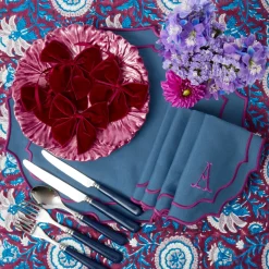 Marlene Blue & Purple Placemats (Set of 4)