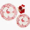 Martha Red Starter Plate