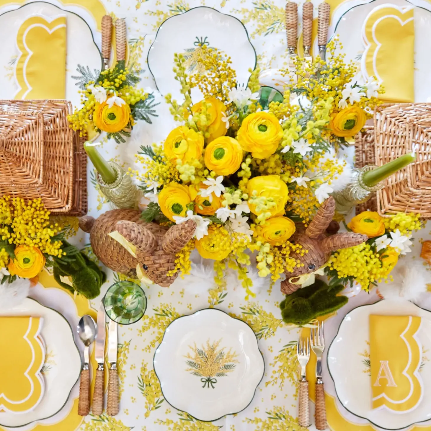 Mimosa Dinner Plate