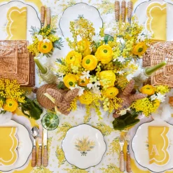 Mimosa Dinner Plates (Set of 4)
