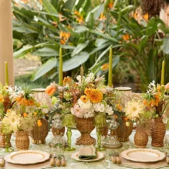 Mini Natural Rattan Vase (Set of 3)