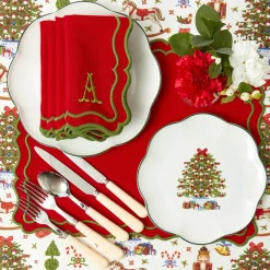 Mrs. Alice Christmas Tree Starter Plate