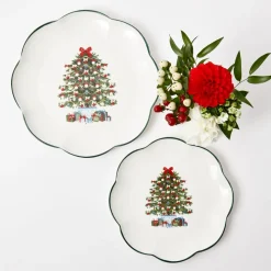 Mrs. Alice Christmas Tree Dinner Plate