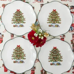 Mrs. Alice Christmas Tree Dinner Plate