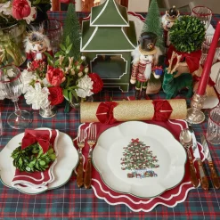 Mrs. Alice Christmas Tree Dinner Plate