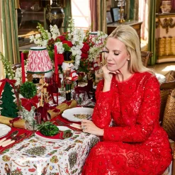 Mrs. Alice Christmas Tree Dinner Plate