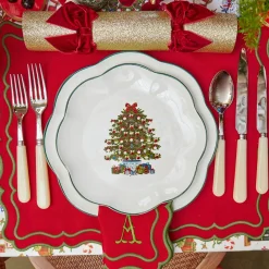 Mrs. Alice Christmas Tree Starter Plate (Set of 4)