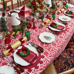 Mrs. Alice Christmas Tree Dinner Plate (Set of 4)
