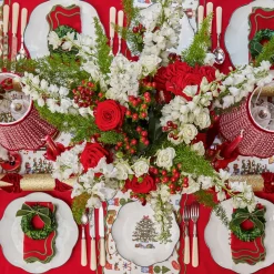 Mrs. Alice Christmas Tree Dinner Plate (Set of 4)