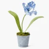 Mrs. Alice Handpainted Blue Tulip