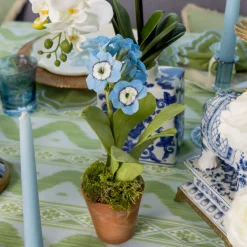 Mrs. Alice Handpainted Blue Auricula