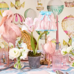 Mrs. Alice Handpainted Pink Tulip
