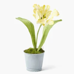 Mrs. Alice Handpainted Yellow Tulip