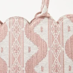 Mrs. Alice Tote Bag (Pink Ikat)