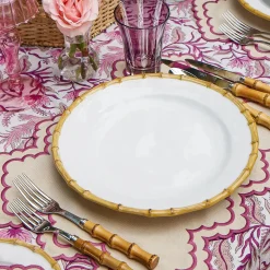 Nancy Bamboo Dinner Plate (Set of 4)
