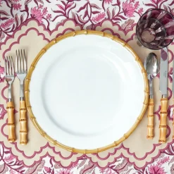 Nancy Bamboo Dinner Plate (Set of 4)