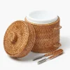 Natural Rattan Ice Bucket