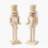 Natural Wood Nutcracker (Pair)