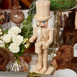 Natural Wood Nutcracker (Pair)