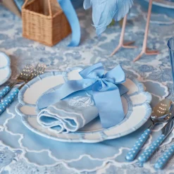 Nikki Hot Air Balloon Blue Napkins (Set of 4)