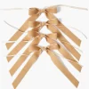 Oat Velvet Bow (Set of 4) - 20cm