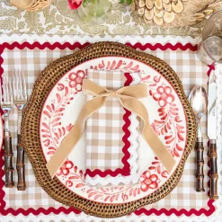 Oat Velvet Bow (Set of 4) - 20cm