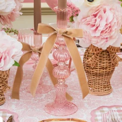 Oat Velvet Bow (Set of 4) - 20cm