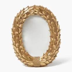 Odette Oval Gold Photo Frame - 4"x6"