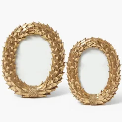 Odette Oval Gold Photo Frame - 4"x6"