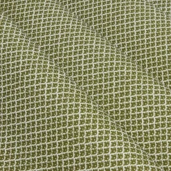 Olive Green Lotus Flower Fabric
