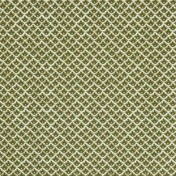 Olive Green Lotus Flower Fabric