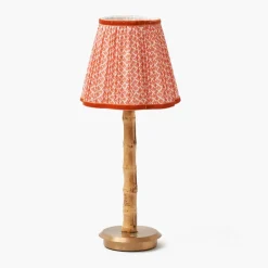 Orange Lotus Lampshade (18cm)