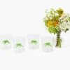Palm Tree Glasses (Set of 4)
