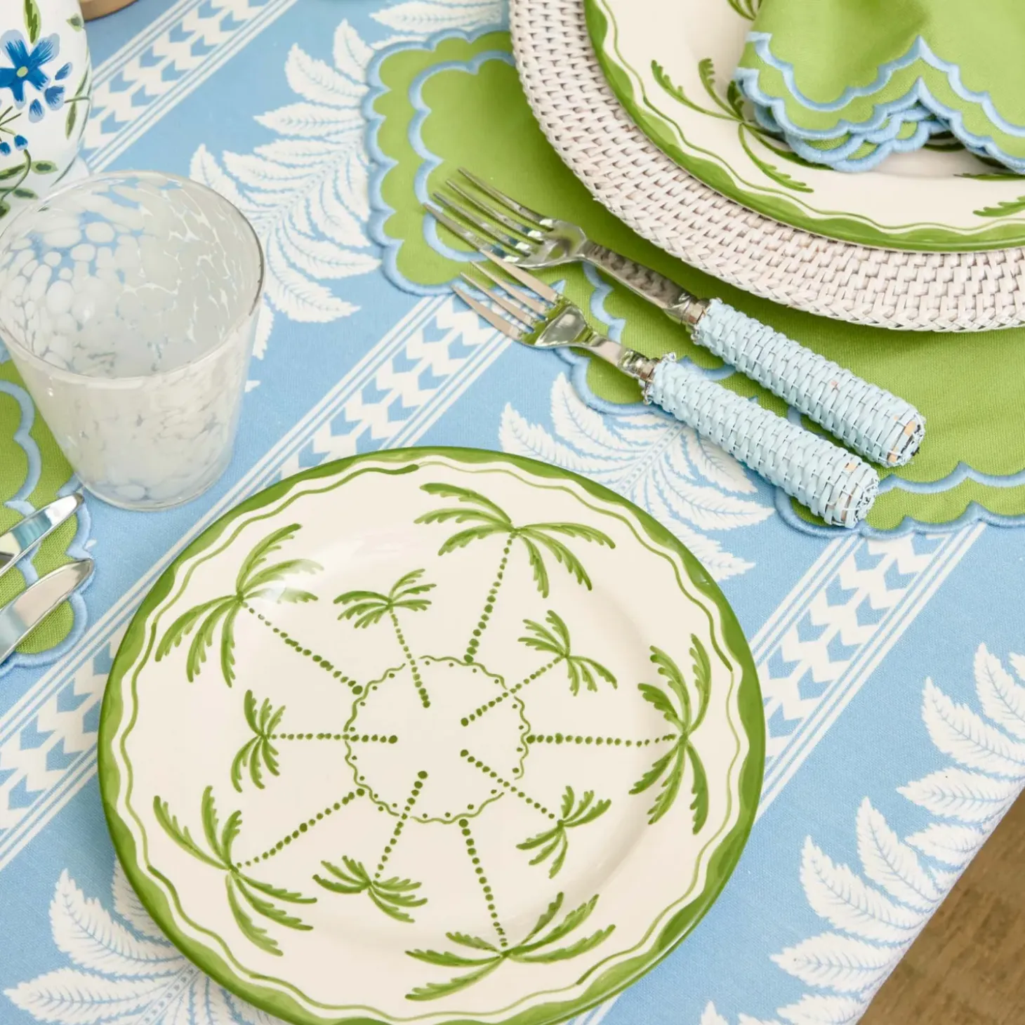 Palmera Dinner & Starter Plates (Set of 8)
