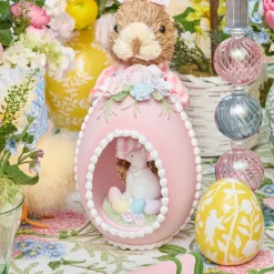 Pastel Bunny in Egg (Set of 3)