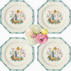 Patricia Bamboo Dinner Plates (Set of 4)